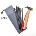 thumbnail image 1 of 2x Bolsa de almacenamiento para estacas de carpa Organizador de accesorios de carpa Bolsa ultraligera impermeable para clavos de carpa Bolsa para clav, 1 of 8