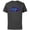 Charcoal, variant on Star Wars Logo Retro 90s Twinkling Stars - Short Sleeve Cotton T-Shirt for Adults -Customized-Royal Heather