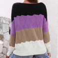 thumbnail image 5 of Vedolay Long Sweaters for Women Turtleneck Long Sleeve Pullover Sweater Purple,S, 5 of 5