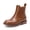 TAN, variant on BURUDANI Girls Chelsea Ankle Booties Low-Heel Side-Zip Fashion Boots for Toddler, Little & Big Kid