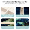 thumbnail image 3 of Dragonfly Travel Portable Square Jewelry Stand Organizer Storage Box for Rings, Earrings, Necklaces, Bracelets - Suitable for Girls and Women, 3 of 6