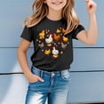 thumbnail image 2 of JAJAHO Easter Kids Short Sleeve T Shirts For Boys Girls Holiday Graphic Tees Soft Casual Loose Fit Crewneck Tshirt 1-13 Years Comfortable Tops, 2 of 4