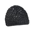 thumbnail image 3 of GUOOL Mesh Crochet Hair Net Curls Hair Wrap Lightweight Soft Elastic Crocheted Cap Black, 3 of 9