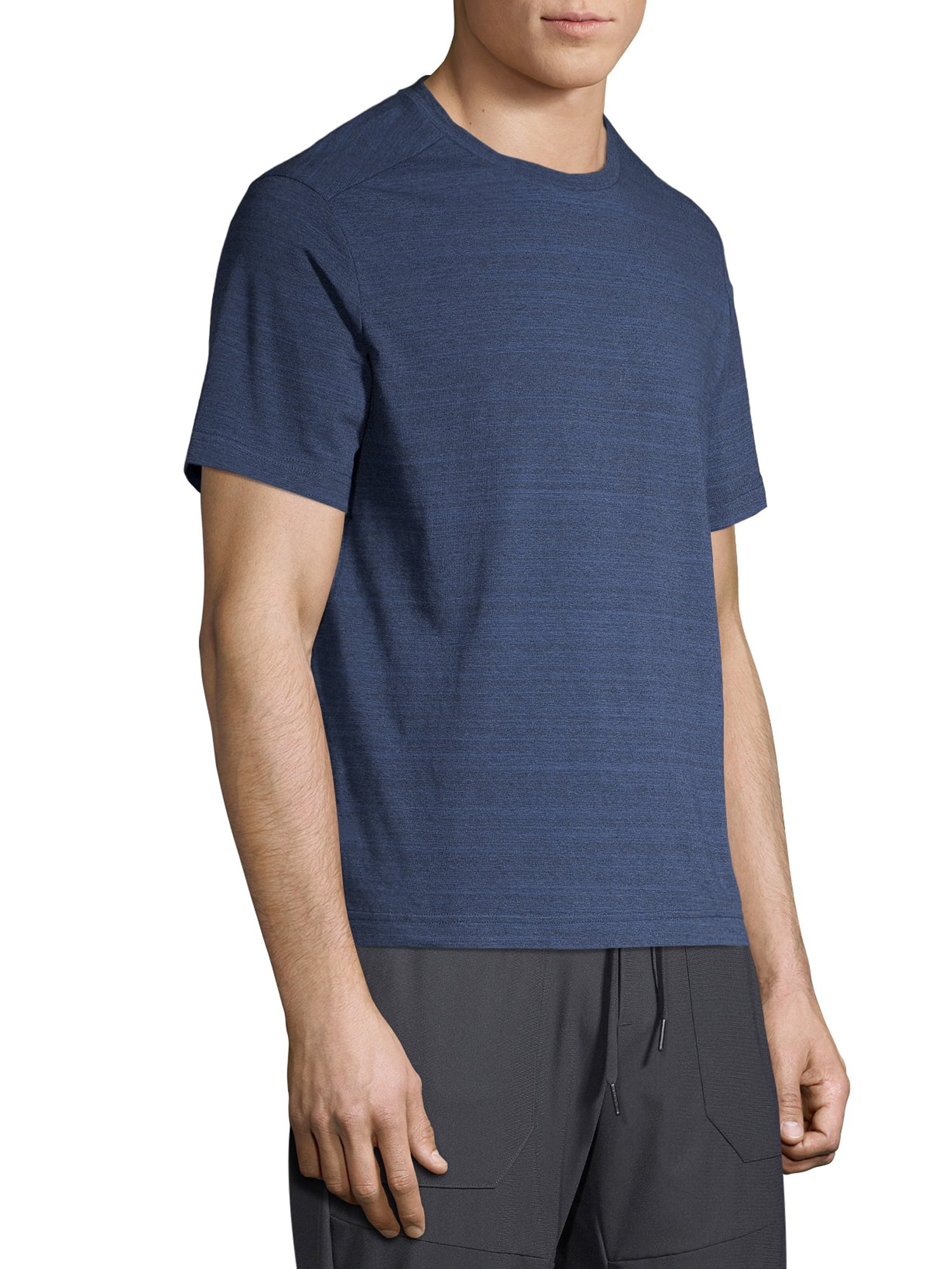 Athletic Works Men's and Big Men's Tri Blend Active T-Shirt, up to 5XL