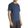 thumbnail image 6 of Athletic Works Men's and Big Men's Tri Blend Active T-Shirt, up to 5XL, 6 of 6
