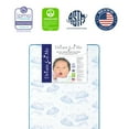 thumbnail image 3 of Dream on Me Twinkle 5" 88 Coil Crib & Toddler Mattress, Blue Clouds, Greenguard Gold Certified, 3 of 14