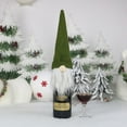 thumbnail image 1 of Christmas Faceless Elderly Wine Bottle Set Christmas Champagne Decoration Wine Bag, 1 of 1