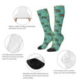 thumbnail image 4 of Picia Women Crew Soft Moisture-wicking Socks Cute Animals Pattern Design Cotton Socks, One Size fit All, 4 of 9