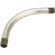 Halex 64110 Rigid Elbow, 90 deg Angle, 1 in, Steel, Galvanized