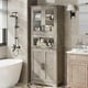 thumbnail image 2 of Armario de baño - armario alto individual con estantes, 2 of 7