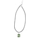 thumbnail image 1 of EeaseMX Colgante ovalado Collar prensado de flores Collar de trébol seco para mujeres niñas, 1 of 7