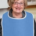 thumbnail image 5 of Adult Bib, Clothing Protectors, Washable Reusable Bib for Elderly and Disabled, Adjustable Hook & Loop Closure, Large Coverage, Lightweight, Spill and Drool Protection, 5 of 7