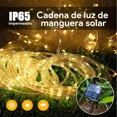 thumbnail image 4 of Manguera Serie Luces Navidad Solar Luz 8 Modos,impermeable, 4 of 8