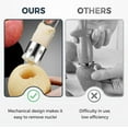 thumbnail image 3 of Red Bell Pepper Seed Corer, Pepper, Pineapple, Pear, Apple Corer, Practical Kitchen Gadget for Removing Fruit & Vegetable Cores (T + N), 3 of 8