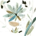 thumbnail image 2 of Wang, Melissa 20x20 White Modern Wood Framed Museum Art Print Titled - Minty Garden I, 2 of 4