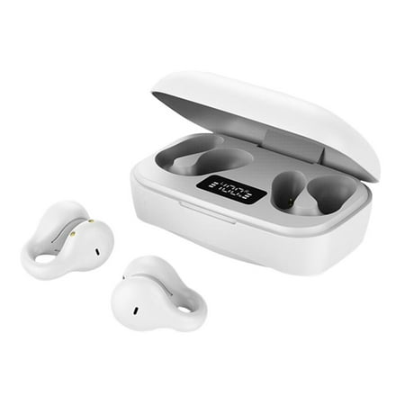 JOGZMZ Wireless Earbuds Bluetooth Headphones with LED Display Built in Mic Bluetooth Headset for Workout Gaming Running