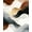 Beige, Pattern 2, variant on ODIKA 4'x6' Machine Washable Non-Slip Area Rug, Abstract Brushstroke Waves with Metallic Accents and Interwoven Motifs High Traffic Rug, Beige, 130335