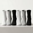 thumbnail image 3 of JAMES FIALLO Men's 6-Pack Premium Polyester Quarter Socks - Classic Breathable Comfort for Daily Wear, 3 of 3