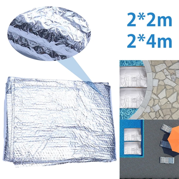 Muyoka Película de aislamiento térmico de cubierta impermeable a prueba de polvo para piscina con escudo térmico reflectante Muyoka Hogar