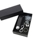 thumbnail image 5 of Inteprter Bolsa para llaves Soporte de estructura compacta Organizador de llaves Diseño simple Regalo del día del padre Llavero multifuncional Fibra de fibra de carbono 1 2piezas Inteprter CBP359614, 5 of 5