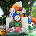 thumbnail image 3 of Kit de guirnaldas con forma de arco de globo Jobkoo Sports, 115 unidades, globos de látex, 3 of 7