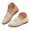 Beige, variant on Women's Round Toe Loafers Comfortable Slip on Work Flats Shoes Womens Dressy Casual Walking Ballet Flat (Grey,9.5)