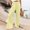 Yellow, variant on Wensltd Loose High Waist Drawstring Casual Wide Leg Pants for Women