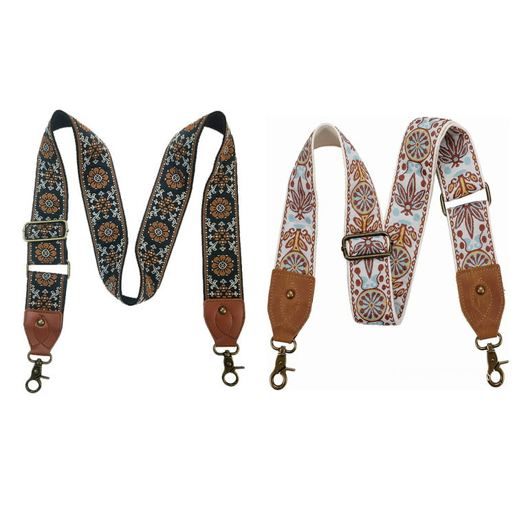  Wide Purse Strap,2 Cowhide Head Wide Shoulder Strap Adjustable  Replacement，Retro Bohemia Crossbody Bag Straps for Handbag Crossbody Bags,  Shoulder Bags Purses Tote Bag Strap : Clothing, Shoes & Jewelry