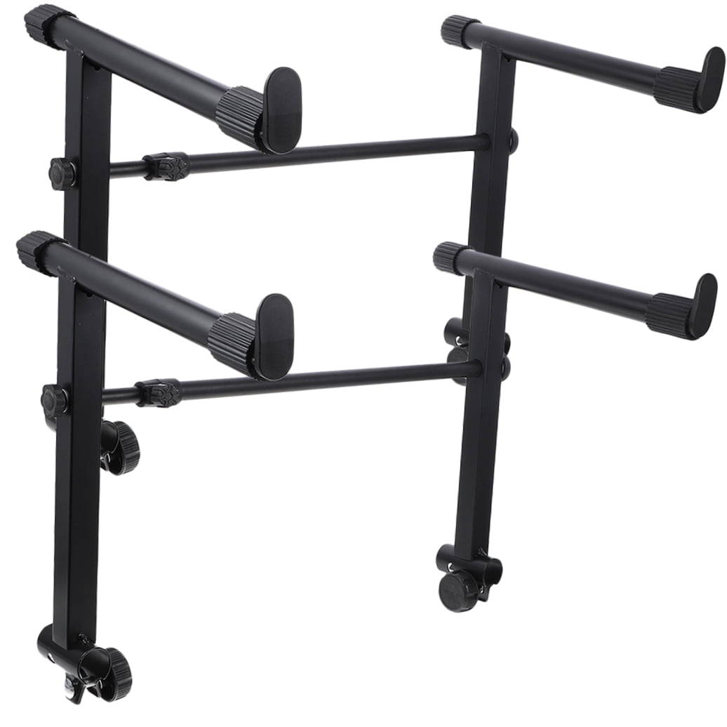 HEMOTON  2 Sets Heightened Piano Stand Keyboard Comfortable