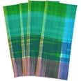 thumbnail image 2 of GZHJMY Rainbow Tie-dye Plaid Kitchen Towel, Dish Towels Quick Drying Tea Towels Absorbent Hand Towels for Kitchen Sink Dinner Table 28 x 18 Inches, Set of 1, 2 of 7
