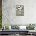 thumbnail image 5 of Christian Flower Farmhouse Decor Wall Art I Can Only Imagine Flora Butterfly Rustic Religious Canvas Painting Floral Pictures Framed Artwork for Bathroom Living Room Bedroom 12''''x16'''', 5 of 6