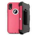 thumbnail image 5 of iPhone XR Case, Cellularvilla Hybrid Dual Layer Heavy Duty Belt Clip Holster Kickstand Shockproof Dustproof Full Protective Cover For Apple iPhone XR, 5 of 6
