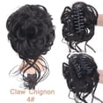 thumbnail image 1 of Clip à Griffes Chignon Désordonné Pièce de Cheveux Ondulée Bouclée Chignon Décoiffé Extensions de Cheveux Synthétiques, 1 of 7