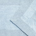 thumbnail image 3 of Arkwright Provence Bathroom Runner Rug, Premium Cotton, 20x60, Blue, 3 of 4