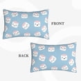 thumbnail image 4 of Bixox Cartoon Sushi Printed Pillow Protector,Super Soft Ideal for Home,Guests,Rentals - 16"x24", 4 of 8