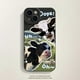 thumbnail image 3 of Korean Cute Collage Sunglasses Cow Phone Case For iPhone 15 14 13 12 Pro Max 11 Lovely Cool Silicone Shockproof Soft Back Cover, 3 of 5
