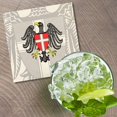 thumbnail image 2 of Vienna Coat Of Arms City 4'' X 4'' Square Wooden Coaster, 2 of 3