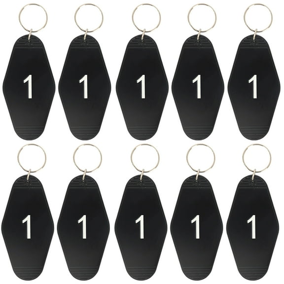 Key Tags 10 Vintage Keychain Tags Personalized Customizable Plastic Keychains for Diy Crafts Organization Diy Keychain
