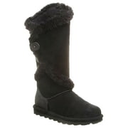 Bearpaw Sheilah Tall Faux Fur Boot Black | 2139W 011