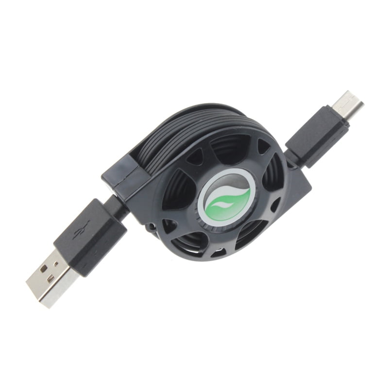 Retractable USB Cable for Galaxy A51, A01 Phones TypeC Charger Power