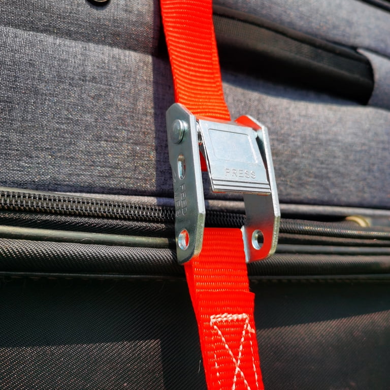 Hyper Tough 1in x 10ft S-Hook Cam Buckle Straps, 2-Pack photo 5