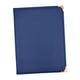 thumbnail image 3 of Portada de menú Libro de menús 4 páginas Elegante funda transparente comercial Tamaño A4 Metal Azul, 3 of 9