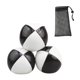 thumbnail image 1 of 3 pelotas de malabares, pelotas pequeñas de PU, accesorios difíciles para juegos en el patio trasero, lanzamiento fácil. Blanco y negro, 1 of 8
