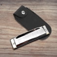 thumbnail image 4 of 2 Pcs Étuis Portables pour Harmonica Protecteurs Accessoires Musiciens (Noir), 4 of 9