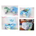 thumbnail image 3 of Caja de almacenamiento médico portátil para medicamentos de primeros auxilios, 3 of 5