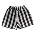 thumbnail image 6 of mgoYE Shorts for Boys 9-18 Months Cotton Stripe Elastics Waist Casual Summer Toddler Shorts Lightweight Black, 6 of 6