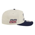 thumbnail image 6 of Men's New Era  Cream/Navy Joey Logano Flag 19TWENTY Adjustable Hat, 6 of 7