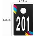 thumbnail image 3 of xianyou-Live Sale Plastic Number Tags, Normal and Reverse Mirror Image Coat Room Checks for Facebook Live Sale, Reusable Lularoe Supplies, Hanger Cards for Clothes, 100 Consecutive Numbers, (201-300), 3 of 4