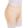 thumbnail image 4 of Xijirk Women Lace Padded Enhancer Shapewear Shorts with Lifter Pads for Daily Under Dresses Wear,Beige,S, 4 of 5