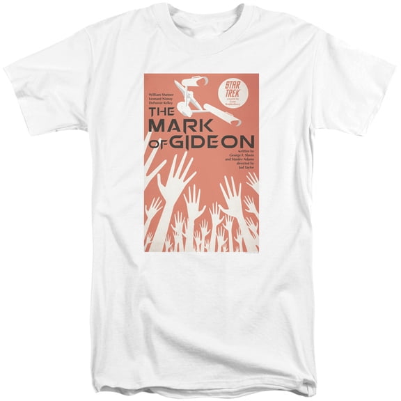 Star Trek Tos Episode 71 Adult Tall T-Shirt 18/1 T-Shirt White